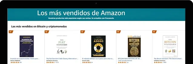 Libros más vendidos en Amazon