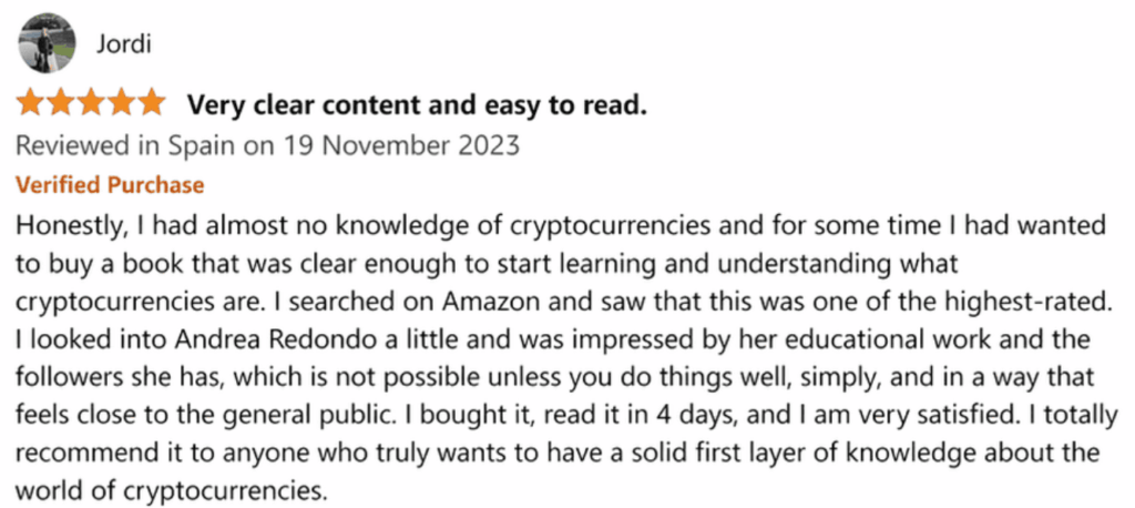 Jordi's review