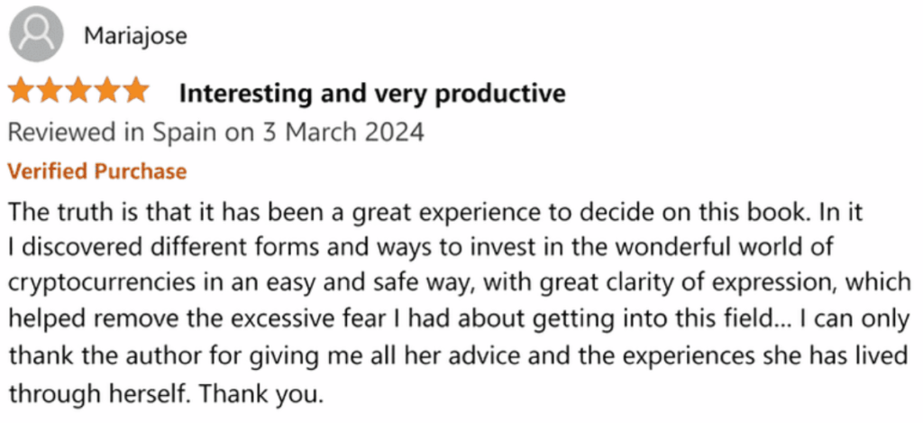 Maria Jose's review